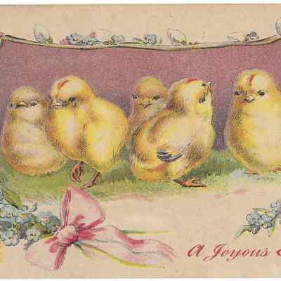 A Joyous Easter Chicks