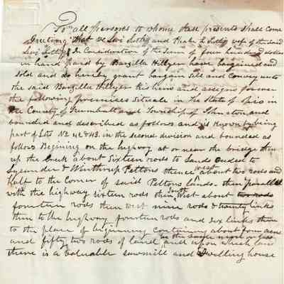 Letter from Levi Sutliff to