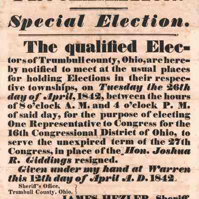 Special Election Flyer