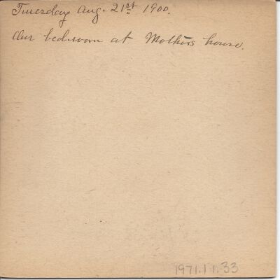 1971.11.33 back: Copyright: The Sutliff Museum; Origformat: Artifact