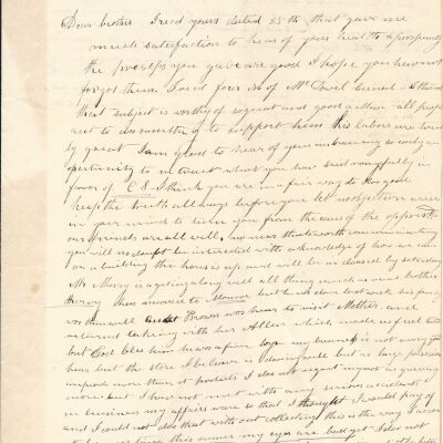 "Dear Brother" Letter