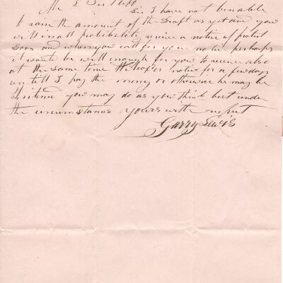 Garry Lewis to Levi Sutliff