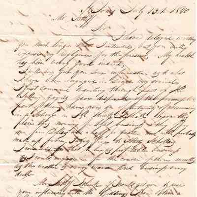 Allen Brown to Flavel Sutliff