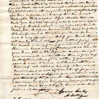 Milton Sutliff to Flavel Sutliff