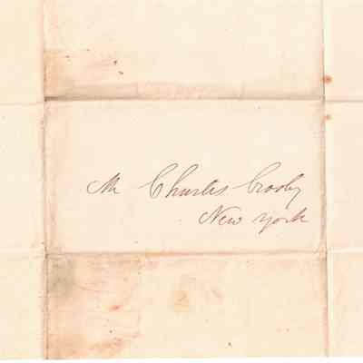 Envelope to Charles Brody