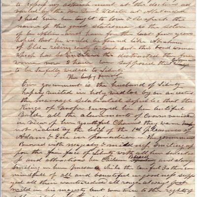 "Mr Editor Sir" Letter