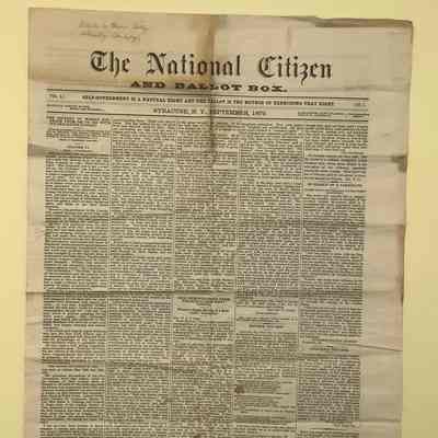 National Citizen & Ballot Box, 1879