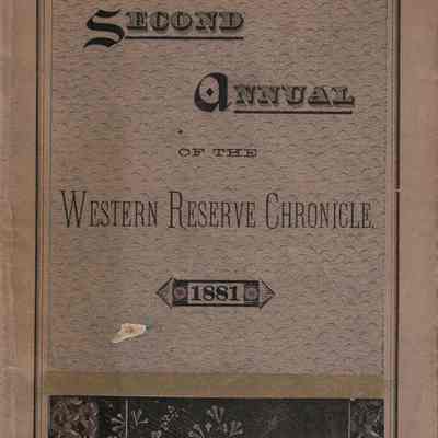 Second Annual of the Western Reserve Chronicle: 1881