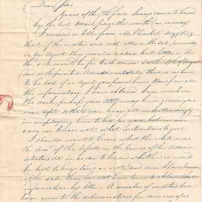 Samuel Moffett to Levi Sutliff