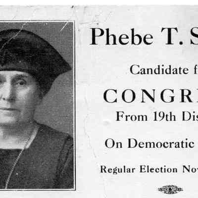 Phebe T. Sutliff Candidate for Congress Card