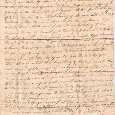 Plumb Sutliff Deed to Samuel Sutliff