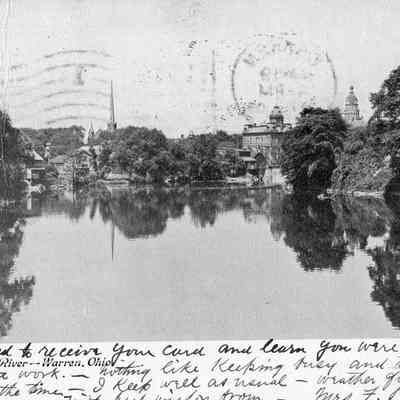 Postcard to Miss Emma W. Mahan