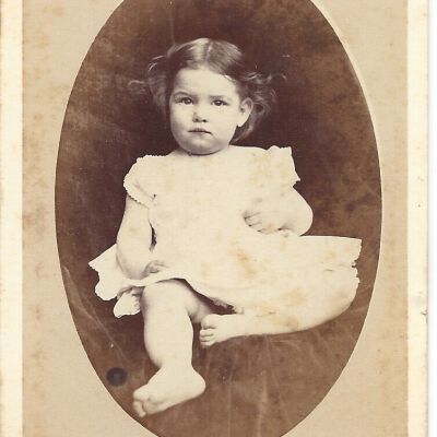 May Sutliff Dunham, 3 years old