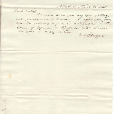 Schoffer to Flavel Sutliff
