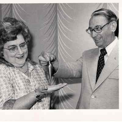 Charlotte Swinehart and James Brown
