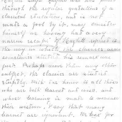 The Ignorance of the Learned