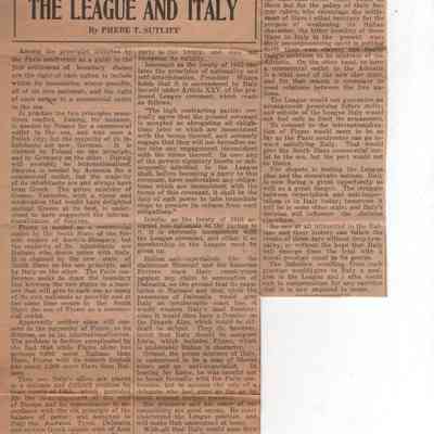 The League and Italy