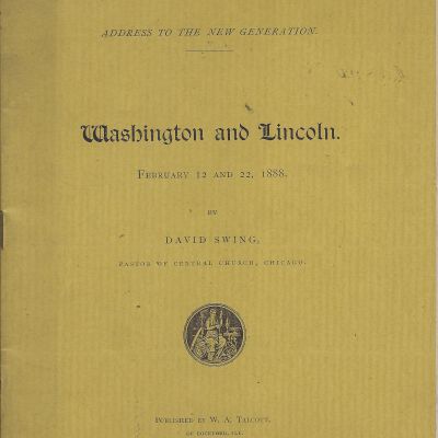 "Address to the New Generation," 1888