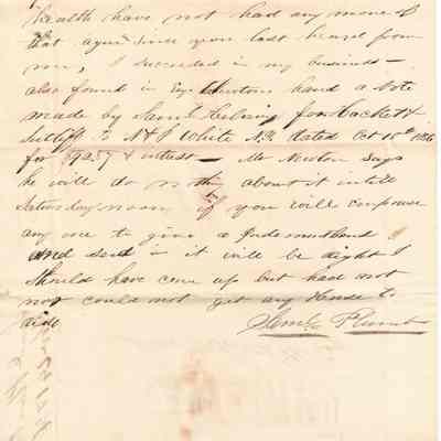 Samuel Plumb to Levi Sutliff