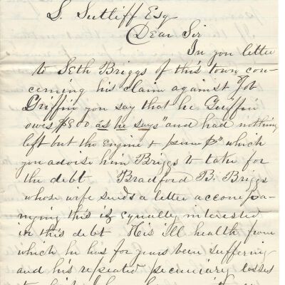 Edward W Ewer to Levi Sutliff
