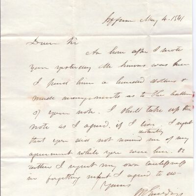 Joshua Reed Giddings to Flavel Sutliff