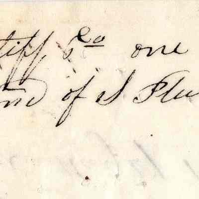 Wilcox Sutliff & Co to Samuel Plumb, March 1836