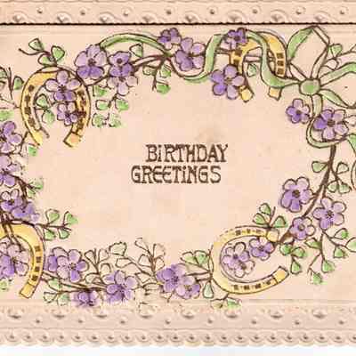 Birthday Greetings