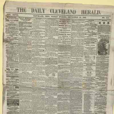 The Daily Cleveland Herald 09/12/1862