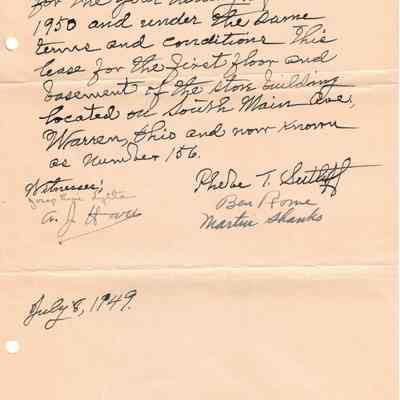 Extension Rome and Shanks 1949