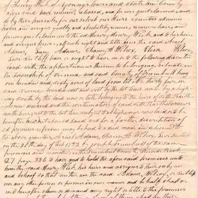 Contract Between Adams & Wilcox/Sutliff