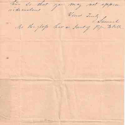 Samuel to Levi Sutliff