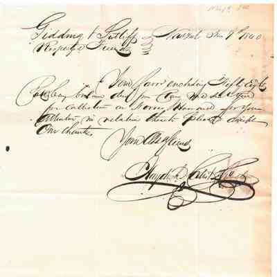 To Gidding & Sutliff
