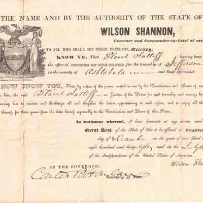 Flavel Sutliff Justice of the Peace