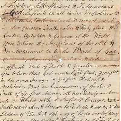 A Confession of Faith