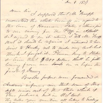 Joshua Reed Giddings to Flavel Sutliff