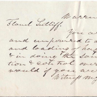 Garry Lewis to Flavel Sutliff