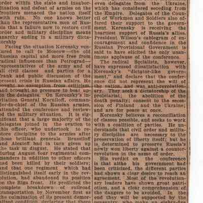 Kerensky's Ordeal
