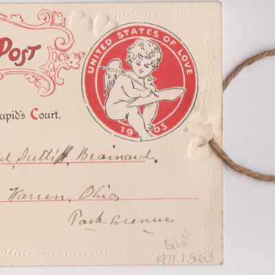 1971.1.563: Copyright: The Sutliff Museum; Origsize: 3 3/8 x 5 1/2; Origformat: Artifact; Resolution: 300dpi