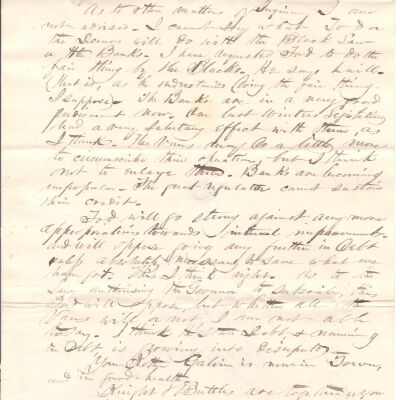 B.F. Hoffman to Flavel Sutliff