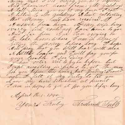 Frederick Tubbs to Flavel Sutliff