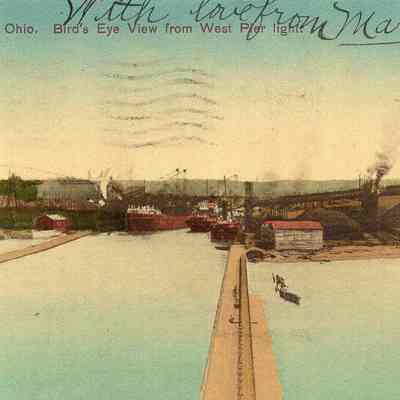 Postcard to Mrs. Phoebe Sutliff from Marie DeVoe