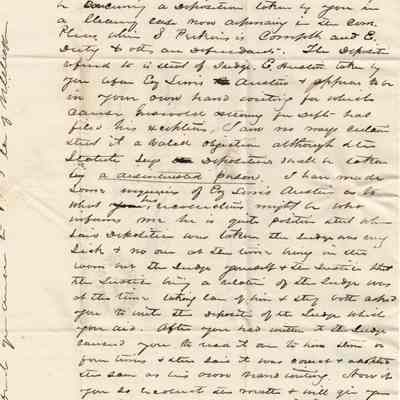 M. Cleaffee to Flavel Sutliff