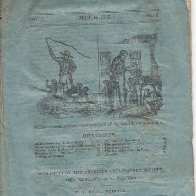 Anti-Slavery Record Vol. 1, No. 3