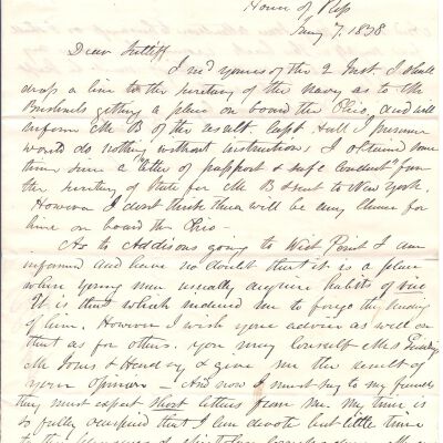Joshua Reed Giddings to Flavel Sutliff