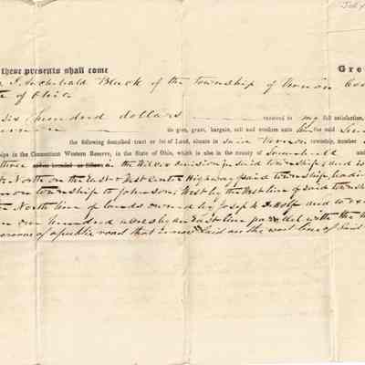 Deed from Archibald Black to Levi Sutliff
