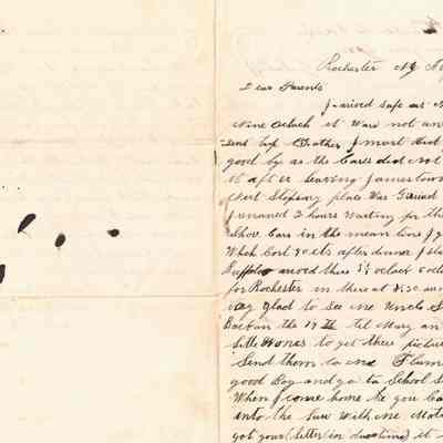 L.G. Sutliff to Parents and M.A. Jones to Sister
