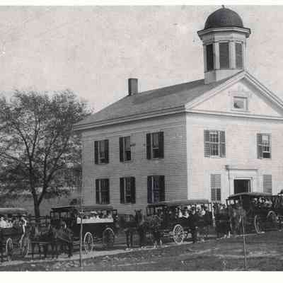 Mantua Center Church Postcard
