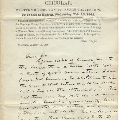 Edward Wade to Levi Sutliff