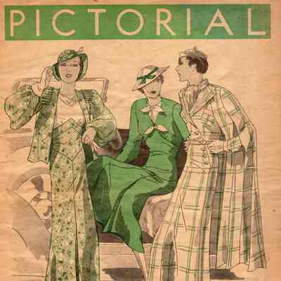 Pictorial Printed Patterns, 1933