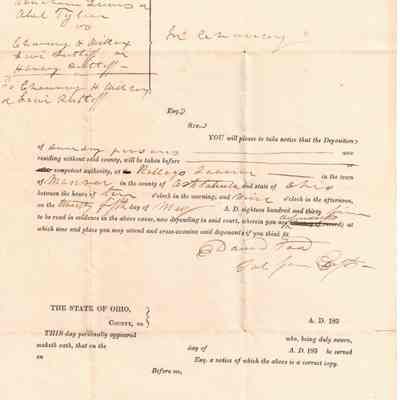 Abel Tyler vs Chauncey H. Wilcox